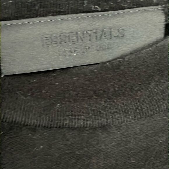 🔥🔥 ESSENTIALS FEAR OF GOD Long Sleeve Oversized Designer Tee Men Sz M (fits XL - Picture 8 of 12